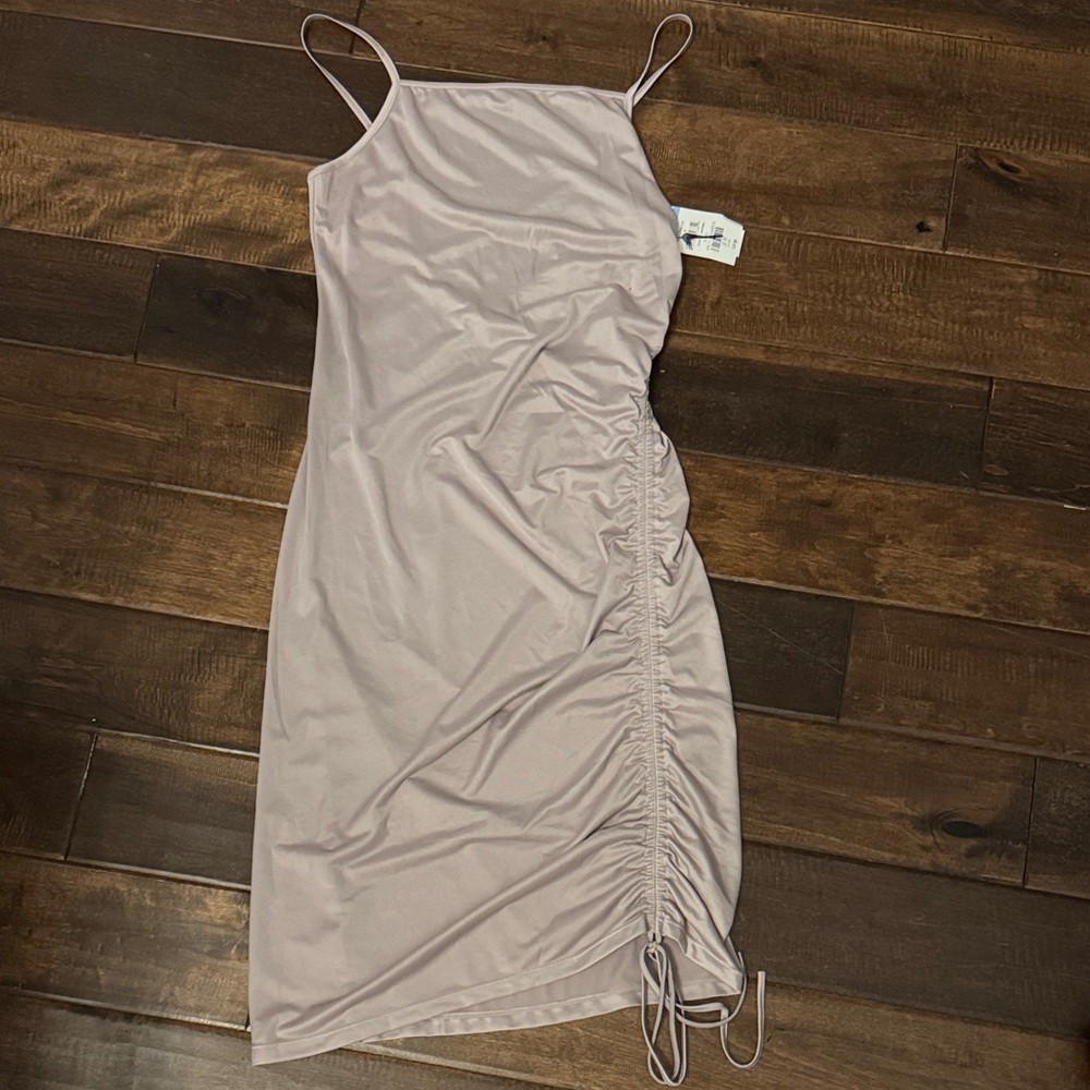 Free People Ruched Midi Dress